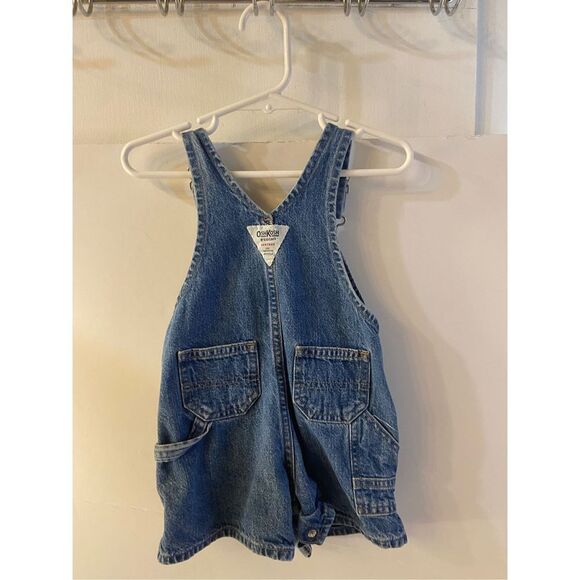 Oshkosh baby 6/9 shorts overalls - Picture 4 of 5
